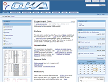 Tablet Screenshot of oka.ihep.su